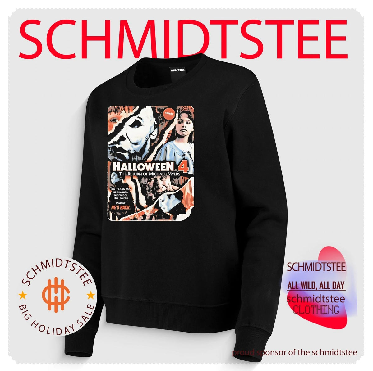 Halloween 4 the return of Michael Myers horror shirt