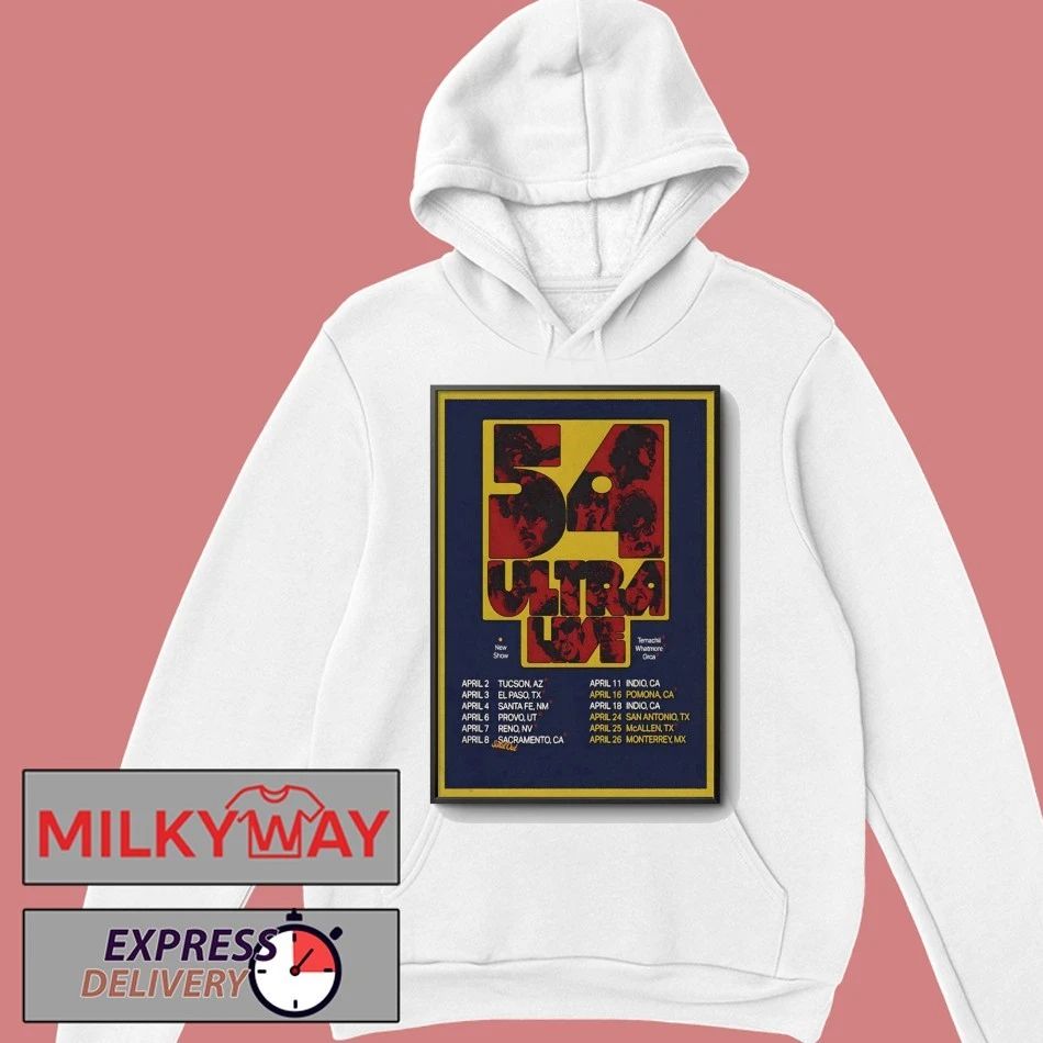 54ultra April 2026 Tour Poster shirt