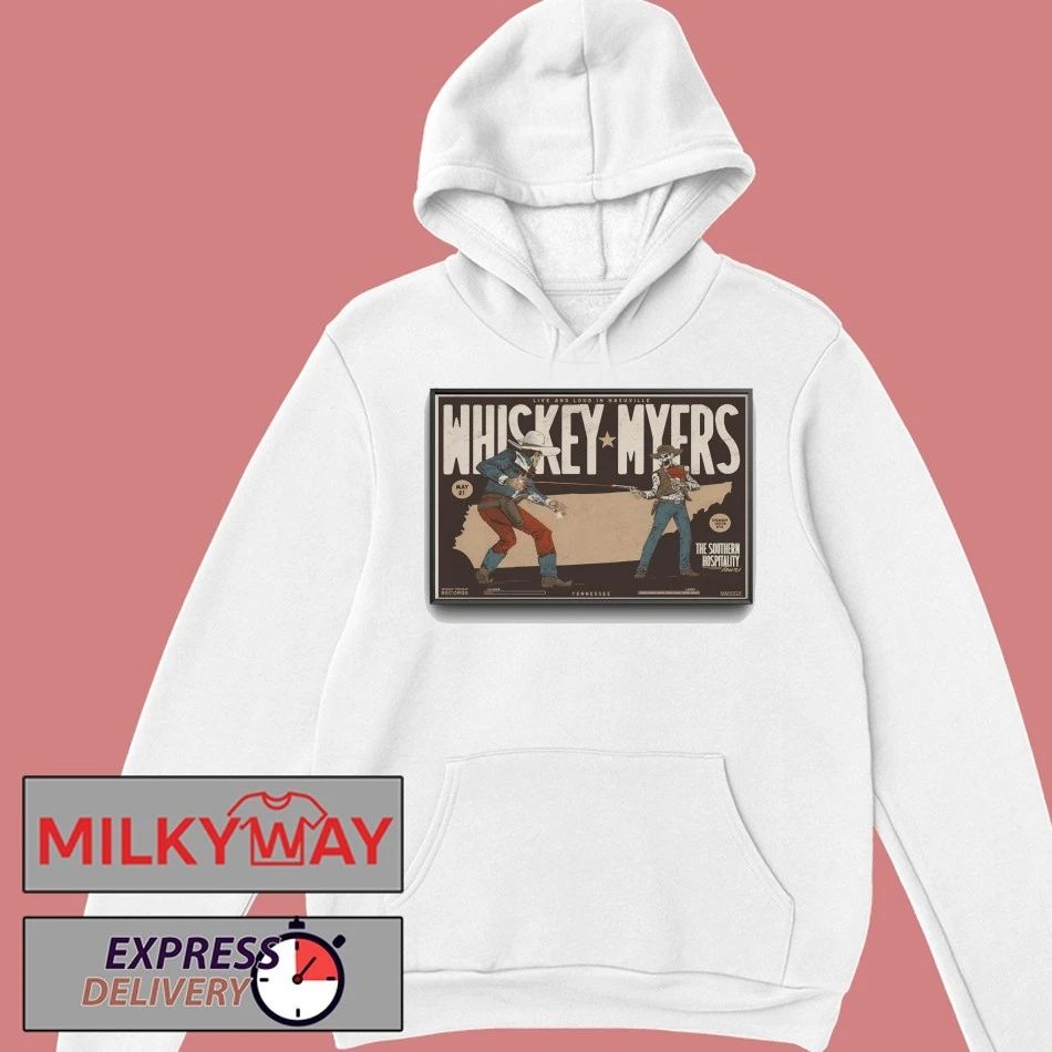 Whiskey Myers In Nashville TN On May 21 2026 Tour Poster shirt