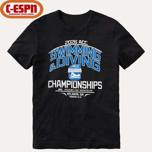 2026 Atlantic Coast Conference Men’s & Women’s Swimming & Diving Championships Shirt