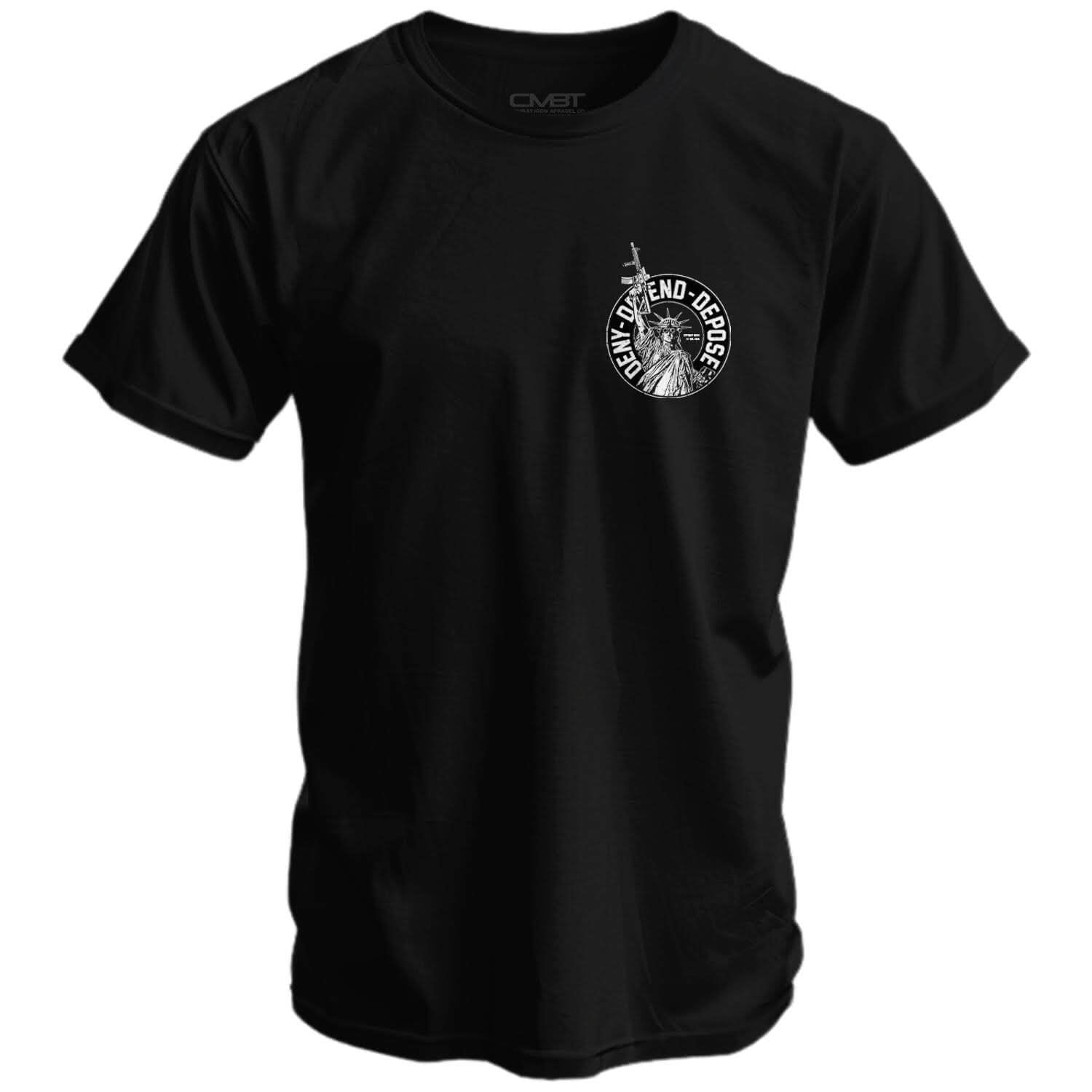 Deny. Defend. Depose Men's T-Shirt Hoodie, Sweatshirt | CoreVibeTees.com (Image 2)