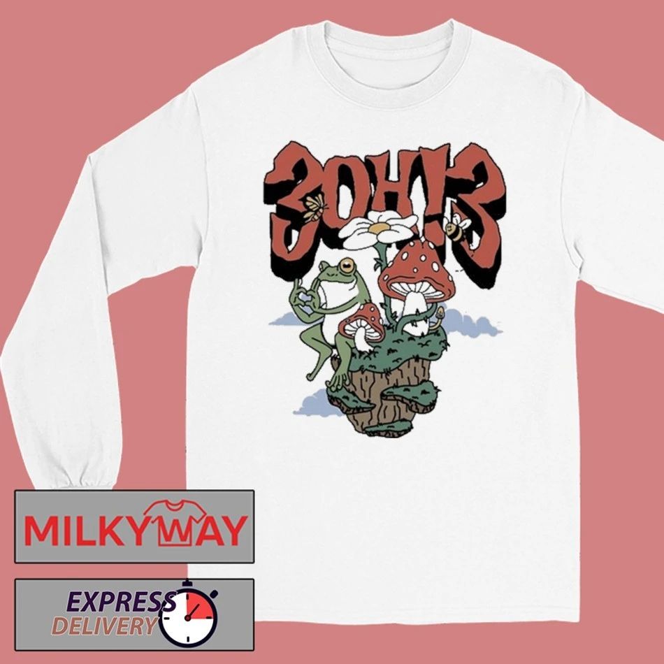 3oh3 Frog White 2026 shirt