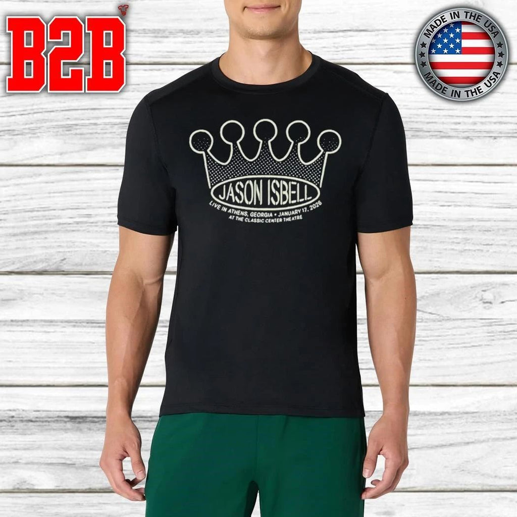 Jason Isbell The Classic Center Theatre In Athens GA Jan 17 2026 Shirt