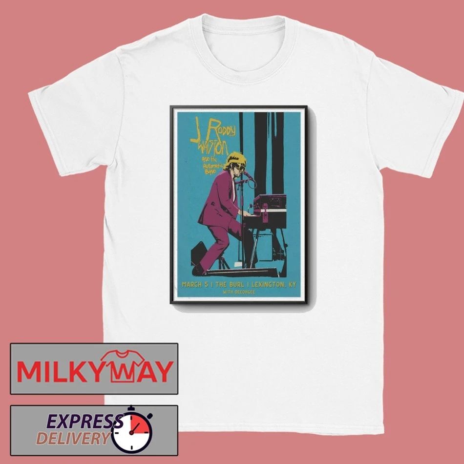 J Roddy Walston Mar 5 2026 Poster Lexington, Ky shirt