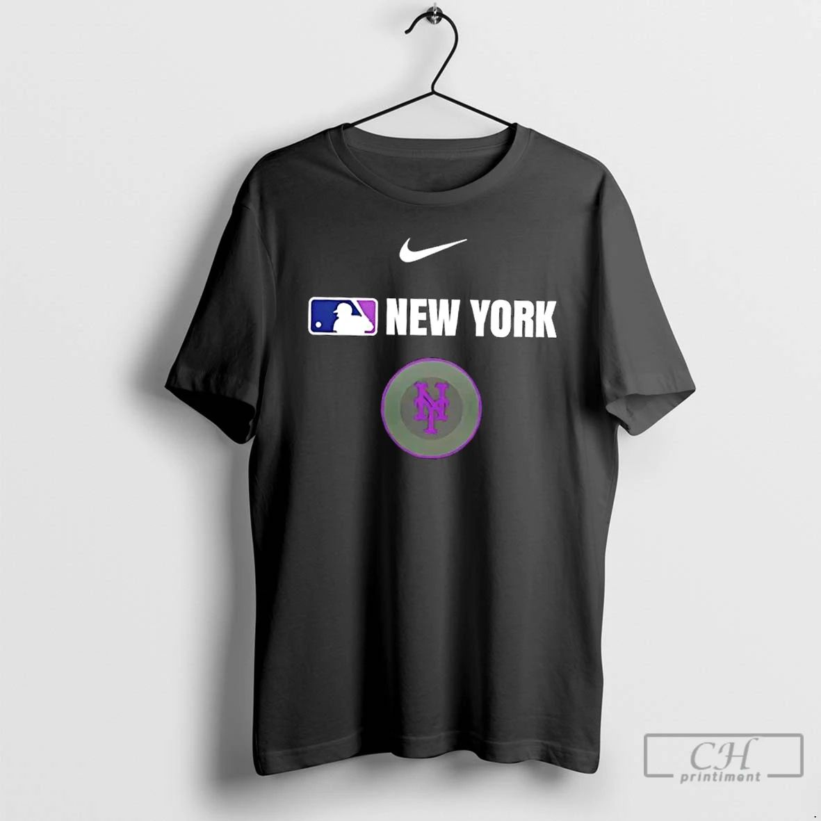 Classic 2025 Mlb New New York Mets Baseball 2 Sided T Shirts