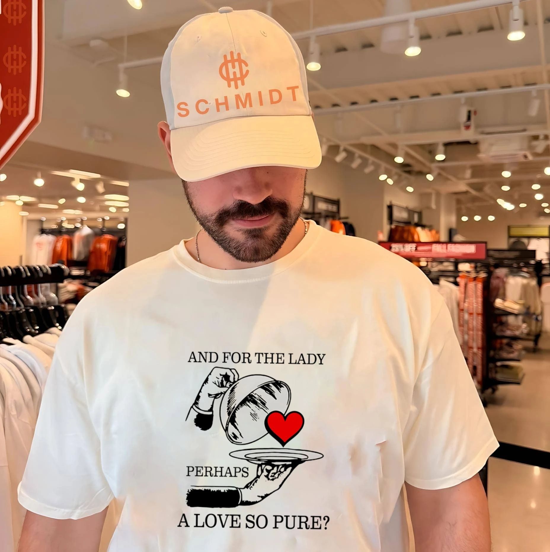 And for the lady perhaps a love so pure shirt