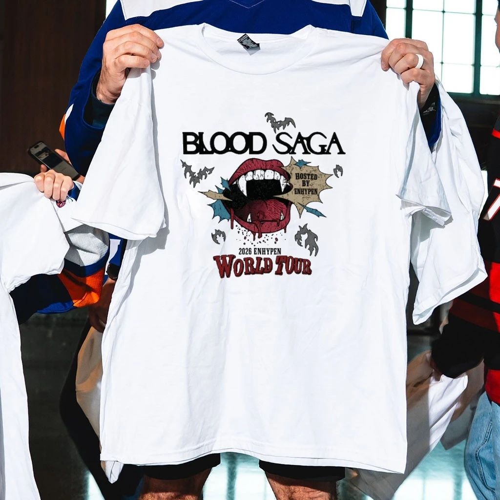 Enhypen Blood Saga World Tour Shirt