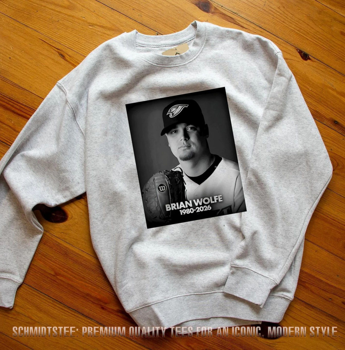 Blue Jay Brian Wolfe Rip Rest In Peace 2026 shirt
