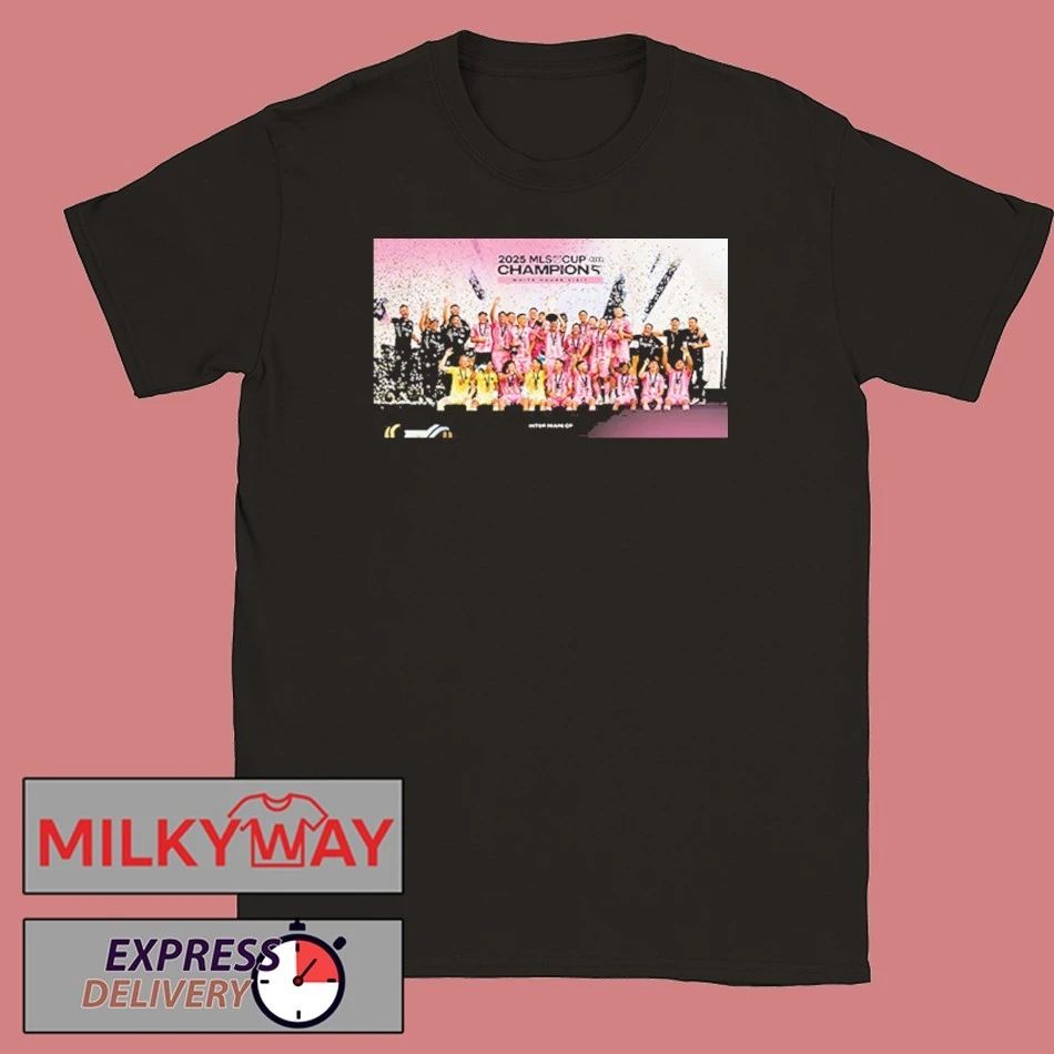 Celebrates Inter Miami FC 2025 MLS Cup Champions White House Visit shirt