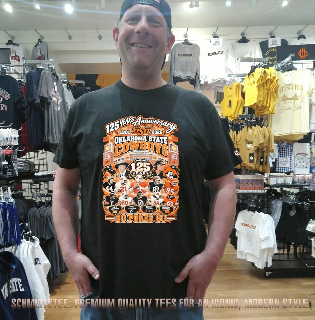 Oklahoma State Cowboys 125 years Anniversary 1901-2026 go Pokes go shirt
