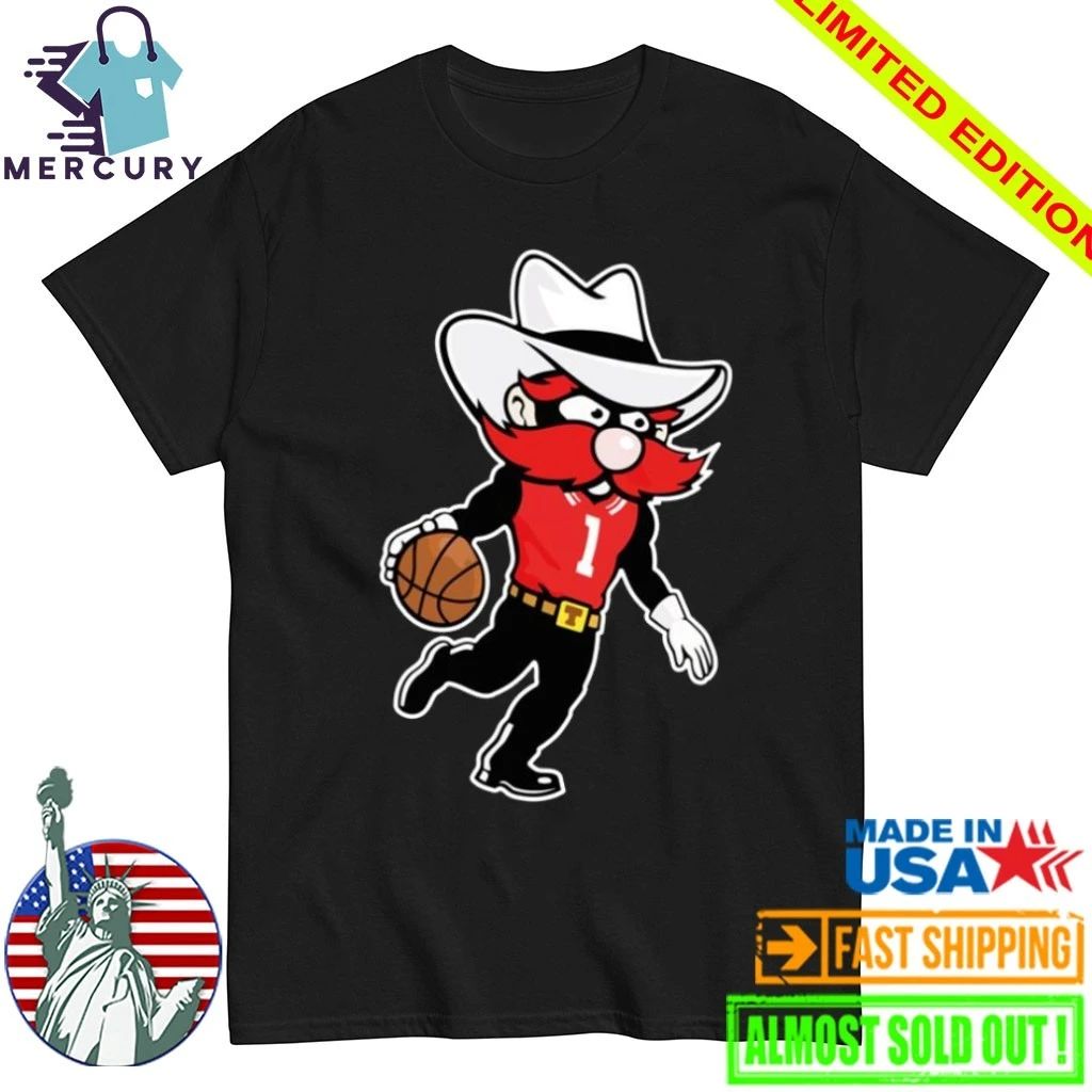 Coach Grant McCasland Texas Tech Raider Red Basketball Shirt