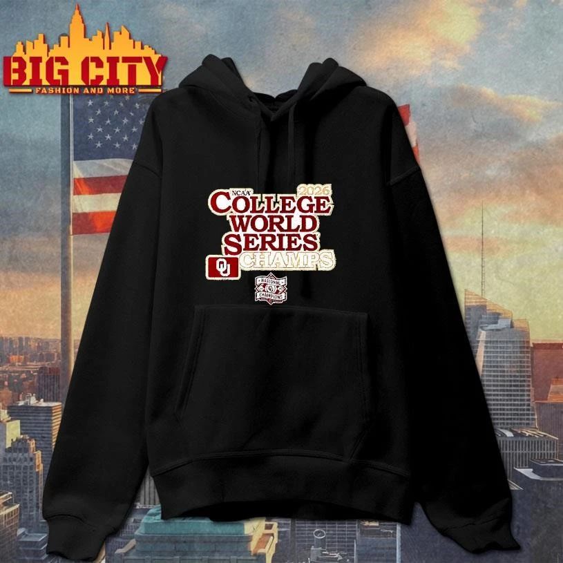 Oklahoma Sooners Baseball 2026 National Champions shirt