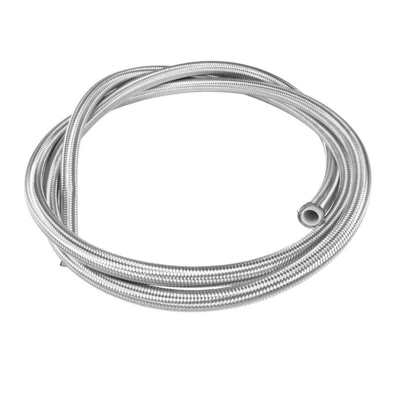 6 AN Braided Stainless Steel Hose Hose Size: 6 AN