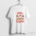 Classic Baking Gnomes Gingerbread Chillin With My Dough Mies Christmas T Shirts