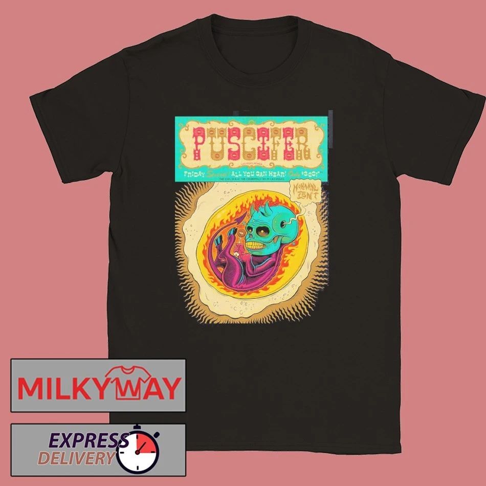 Puscifer Las Vegas Nevada 2026 Venue Poster At The Chelsea At The Cosmopolitan On March 20 2026 The Normal Isn’t Tour T-Shirt