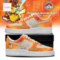 Pokémon San Francisco Giants 2026 World Championships Limited Edition Air Force 1 Style Sneakers