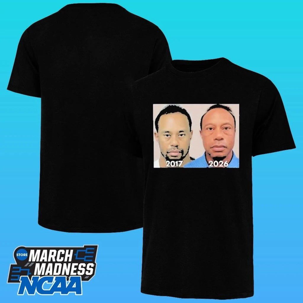 Tiger Woods Mugshot 2017 2026 Shirt