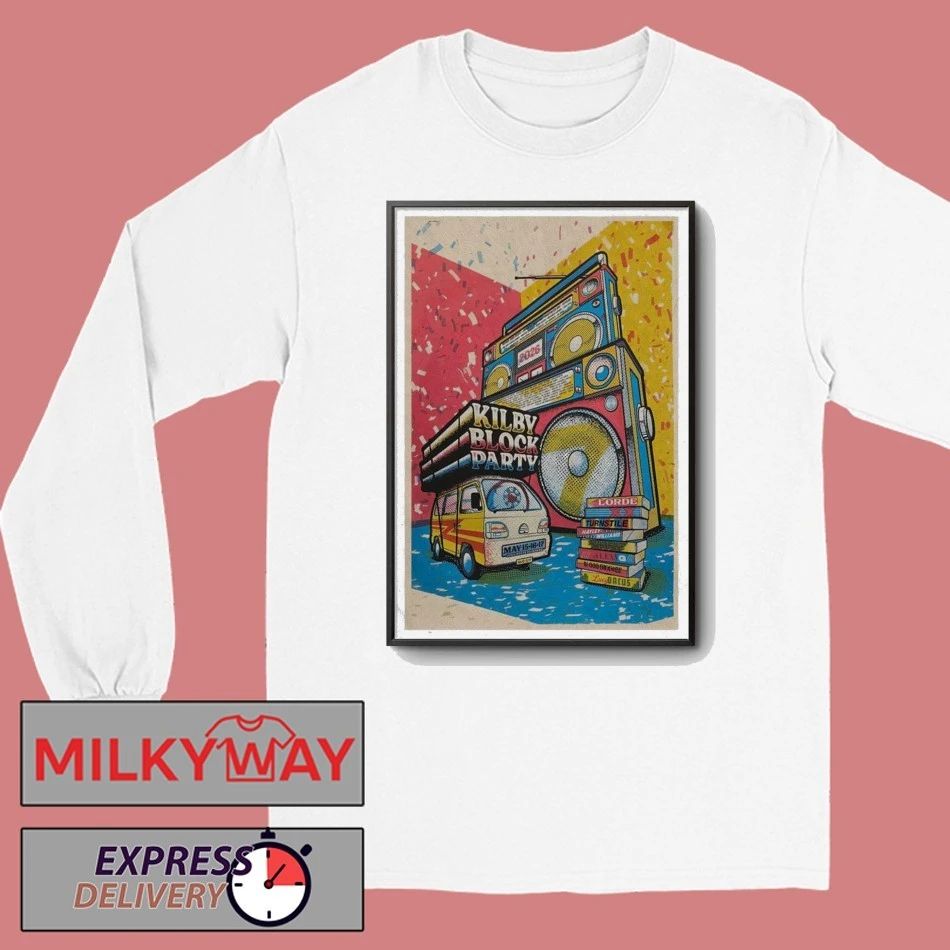 May 15 & 17 2026 TOUR Kilby Block Party Poster shirt