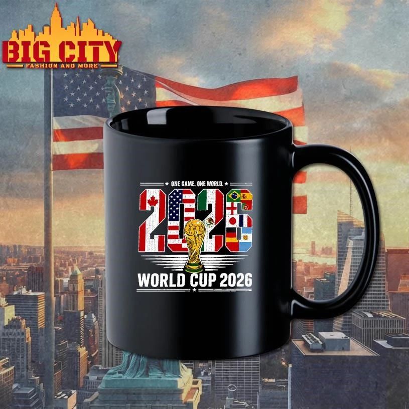 World Cup 2026 Soccer USA Canada Mexico Shirt
