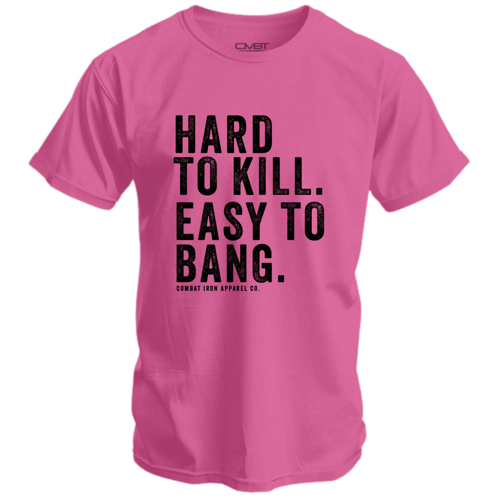 Hard to Kill. Easy to Bang. Men's T-Shirt Hoodie, Sweatshirt | CoreVibeTees.com (Image 4)