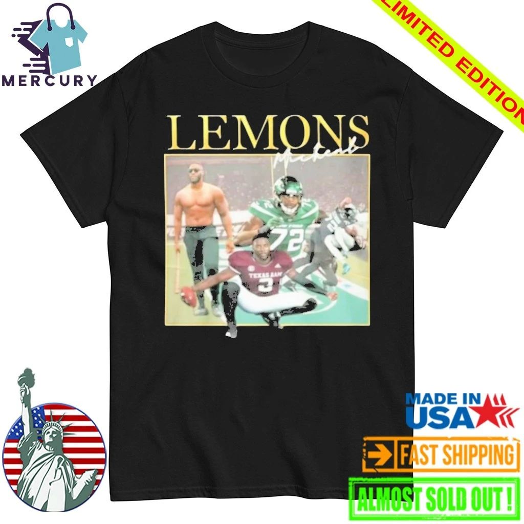Micheal Lemons Football Us Shirt
