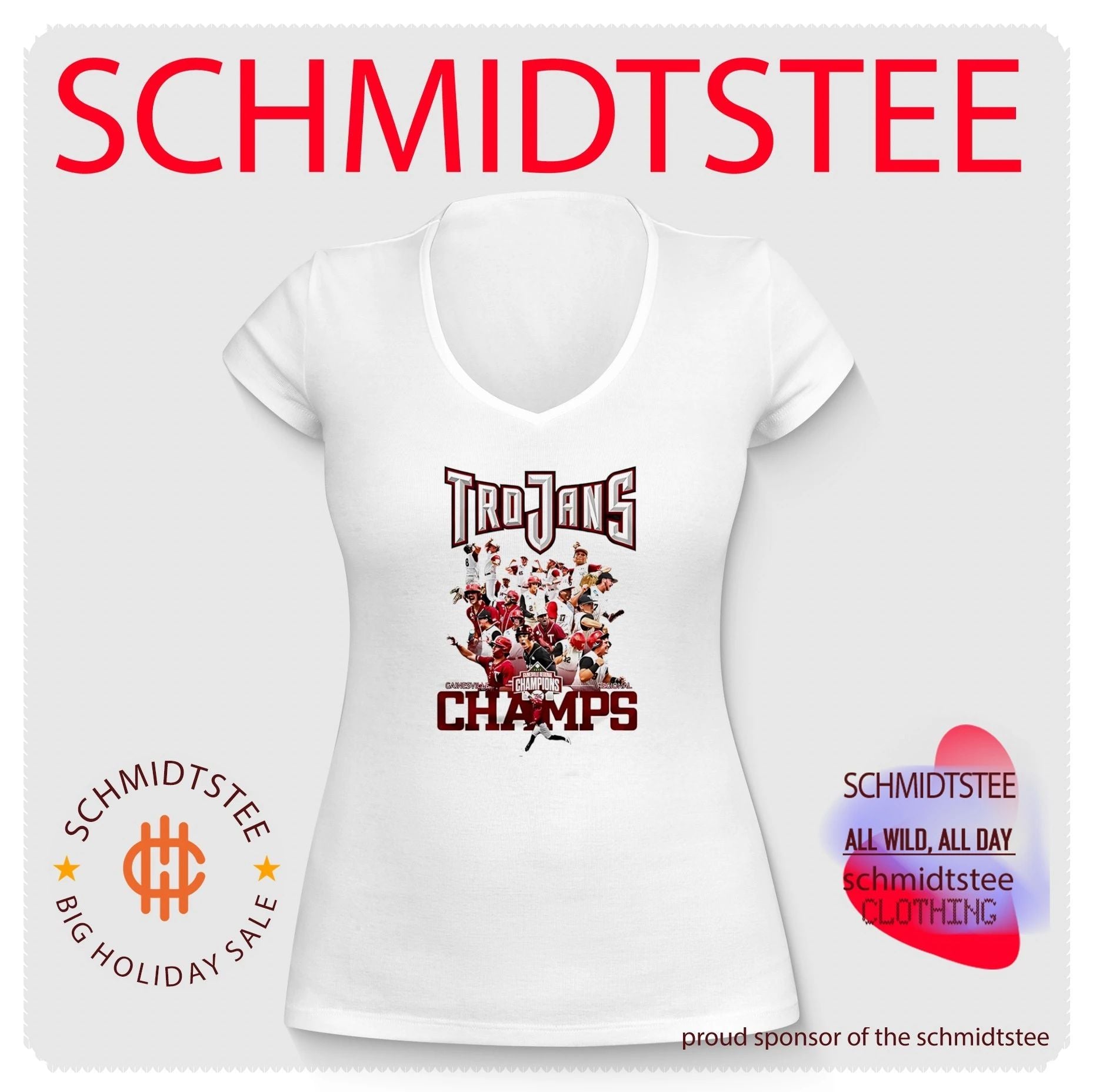 Troy Trojans 2026 Gainesville Regional Champion graphic shirt