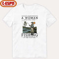 Never Underestimate An Old Woman Who Still Goes Fishing In Her Eighties Shirt