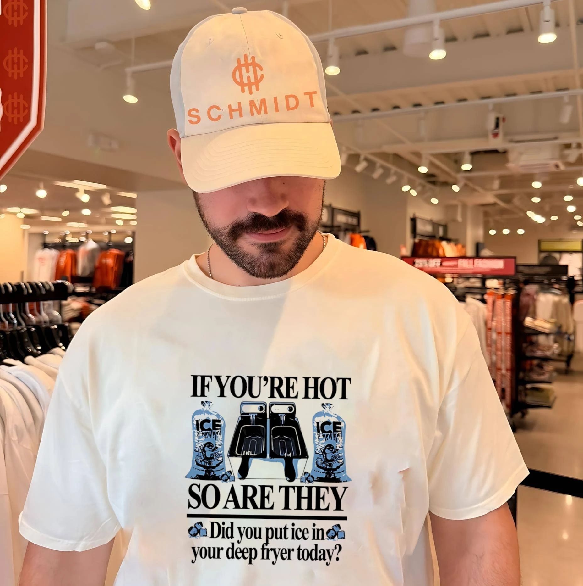If you’re hot so are they did you put ice in your deep fryer today shirt