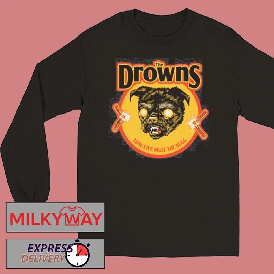 The Drowns Nigel Black T-Shirt
