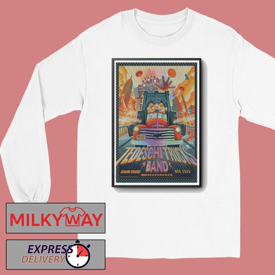 Poster Mar 10-28 2026 Tedeschi Trucks Band Beacon Theatre shirt