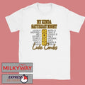 Luke Combs White 2026 My Kinda Saturday Night Tour Shirt