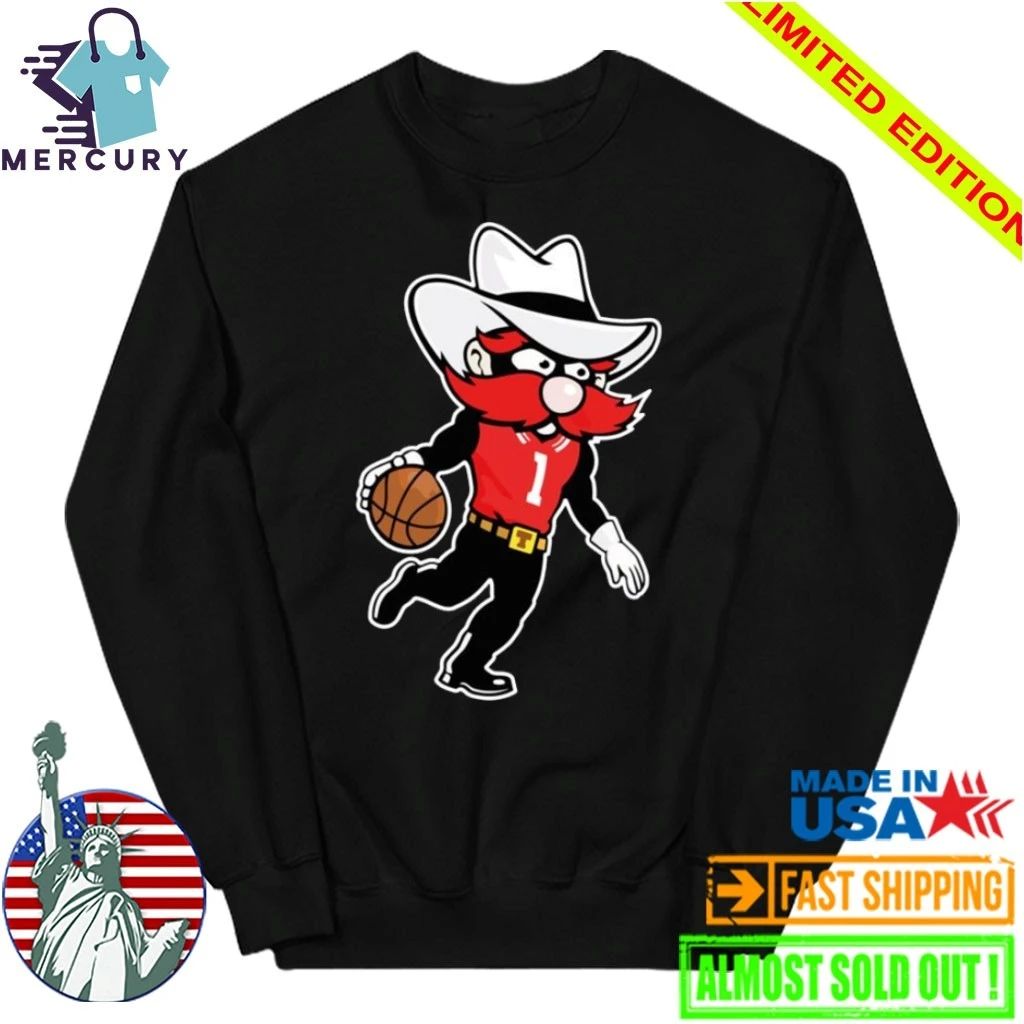 Coach Grant McCasland Texas Tech Raider Red Basketball Shirt