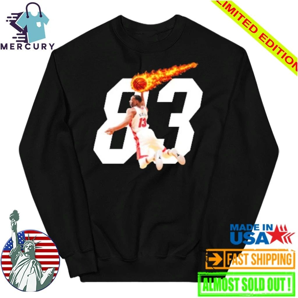 Bam Adebayo 83 Points Game Shirt