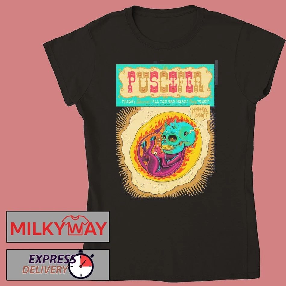Puscifer Las Vegas Nevada 2026 Venue Poster At The Chelsea At The Cosmopolitan On March 20 2026 The Normal Isn’t Tour T-Shirt