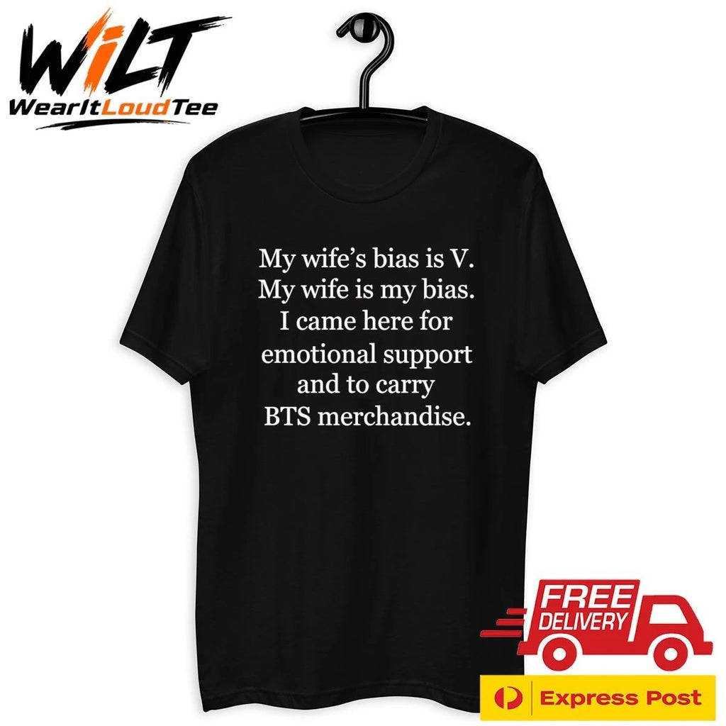 My Wife’s Bias Is V My Wife Is My Bias Shirt
