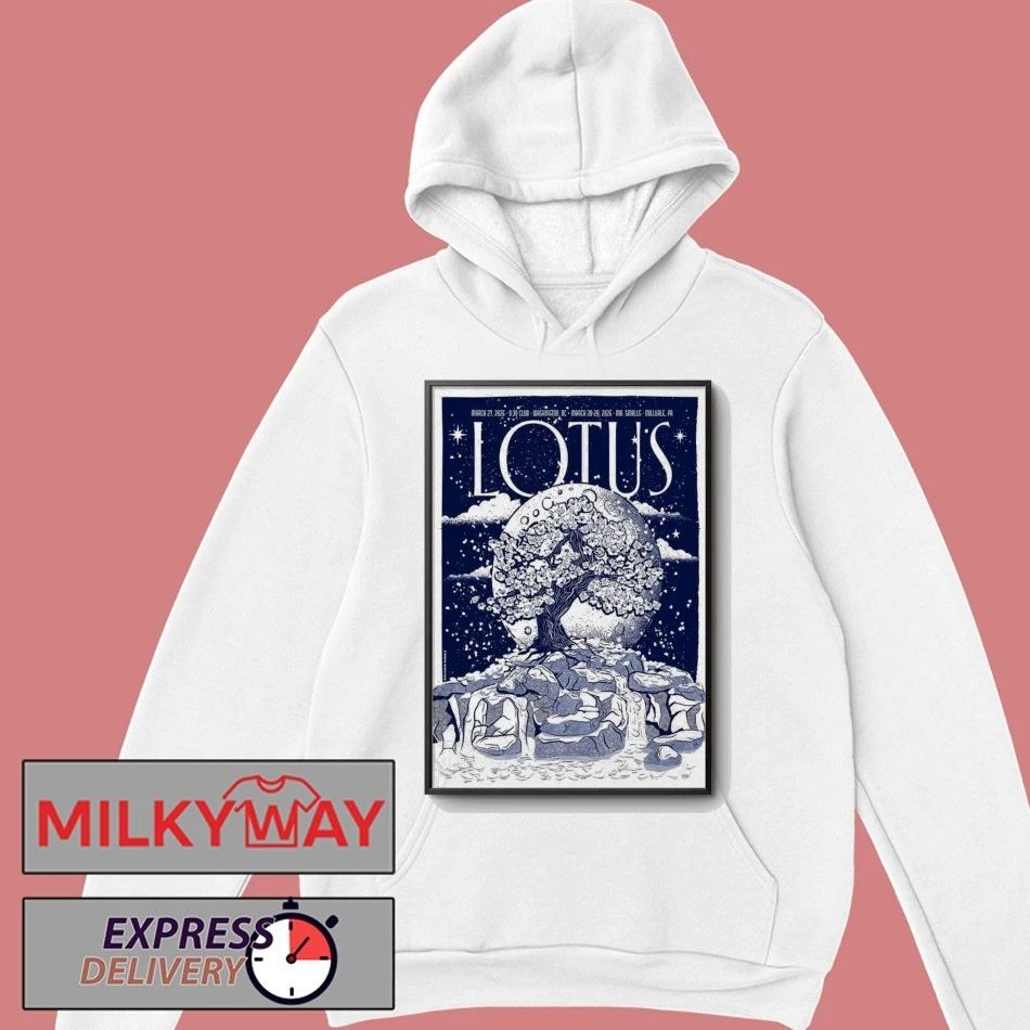 Lotus Mar 28 and 29 2026 Poster Millvale shirt
