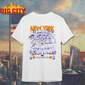 The New York Brotherhood Orange and Blue Skies Shirt