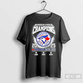 Classic Toronto Blue Jays American League Champions 2025 3 Time T Shirts