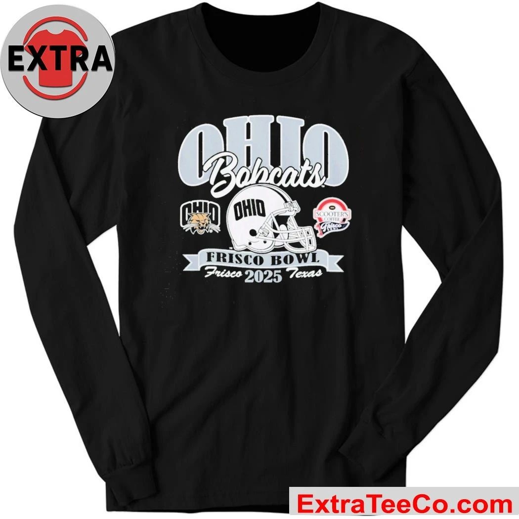 Scooter’s Coffee Frisco Bowl 2025 The Ohio Bobcats will play the UNLV Rebels on December 23, 2025, at the Ford Center at The Star in Frisco, Texas Shirt