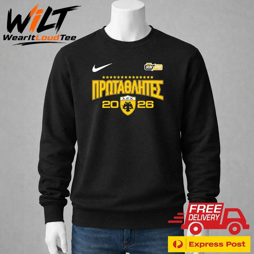 AEK Athens F.C. 2026 Champions Shirt