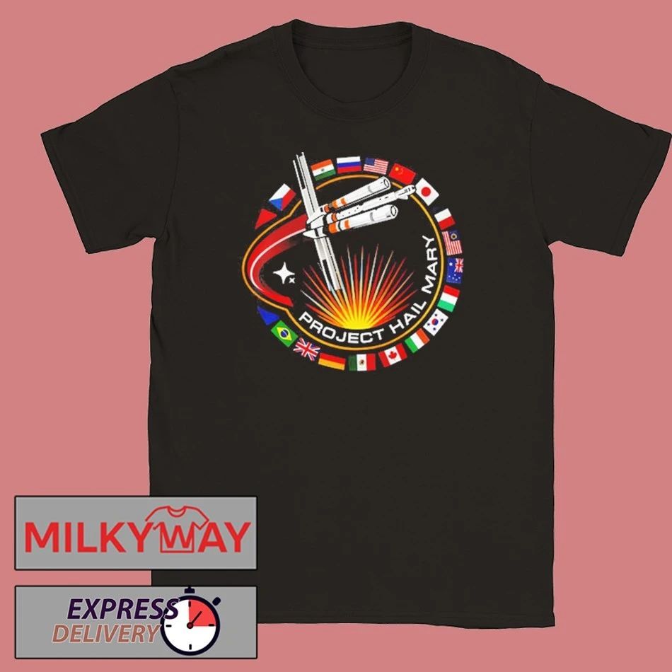 Project Hail Mary Movie 2026 Merch Patch Flag shirt