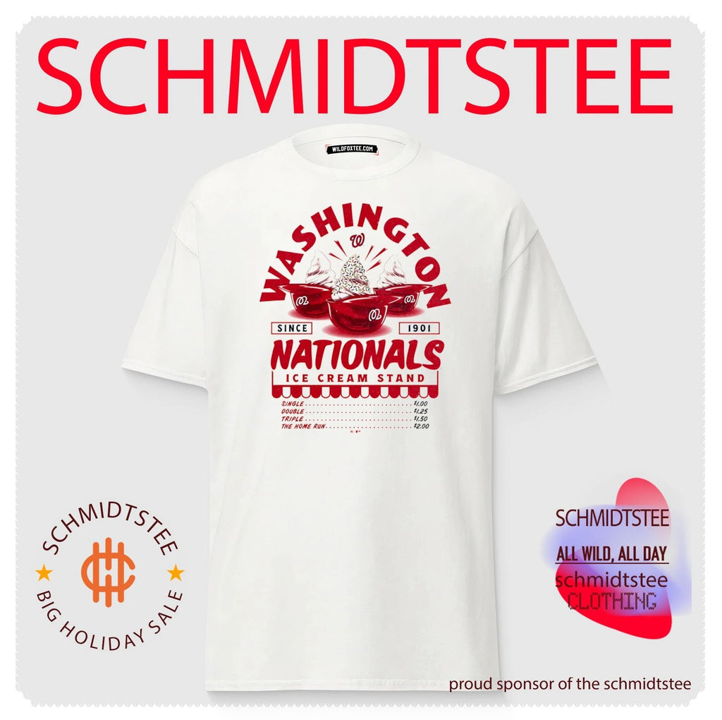 Washington Nationals Ice Cream Stand shirt