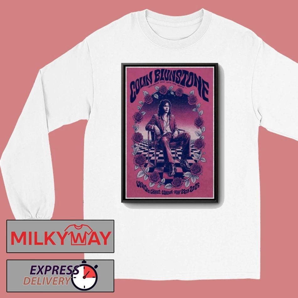 LIMITED May 28 2026 TOUR Colin Blunstone Union Chapel, London UK Poster shirt