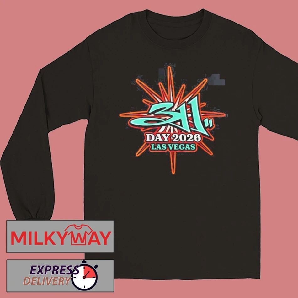 311 Band 311 Day Las Vegas Nevada 2026 Event Tee Dolby Live At Park MGM On March 7-8 2026 Two Sided T-Shirt