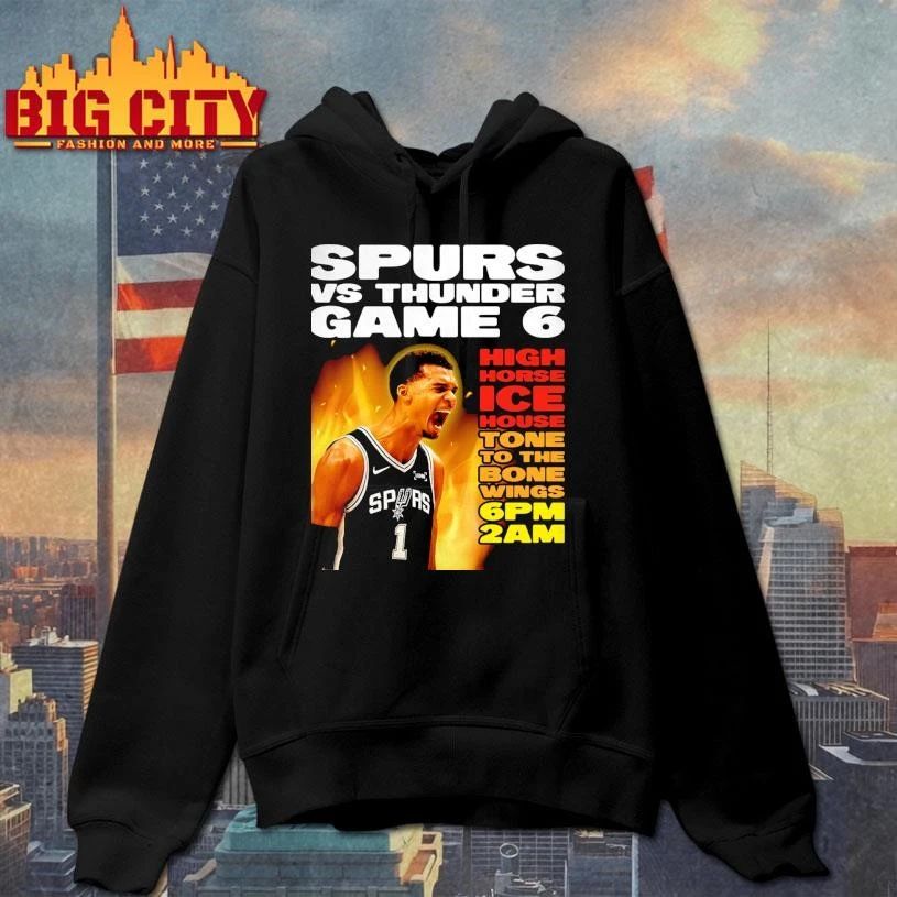 Victor Wembanyama San Antonio Spurs Game 6 NBA Playoffs Poster Shirt