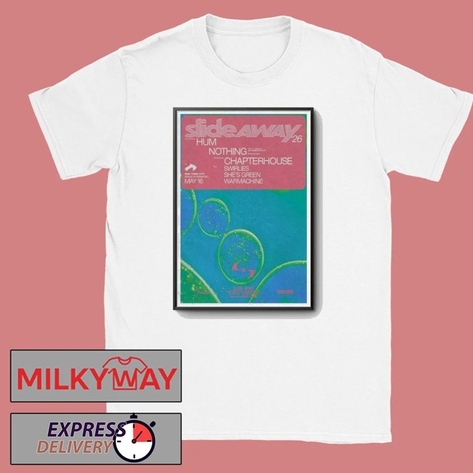 POSTER SLIDE AWAY 5.17.2026 New York City Tour shirt