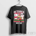 Classic 2025 October Baseball Mascots Cincinnati Reds Stadium T Shirts