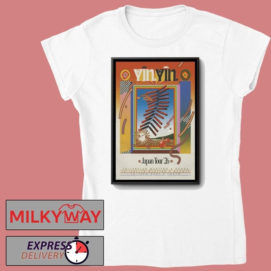 YinYin Japan 2026 Tour Poster shirt