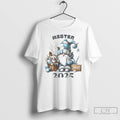 Classic Gnome Winter Wonderland Mister January 2025 White T Shirts