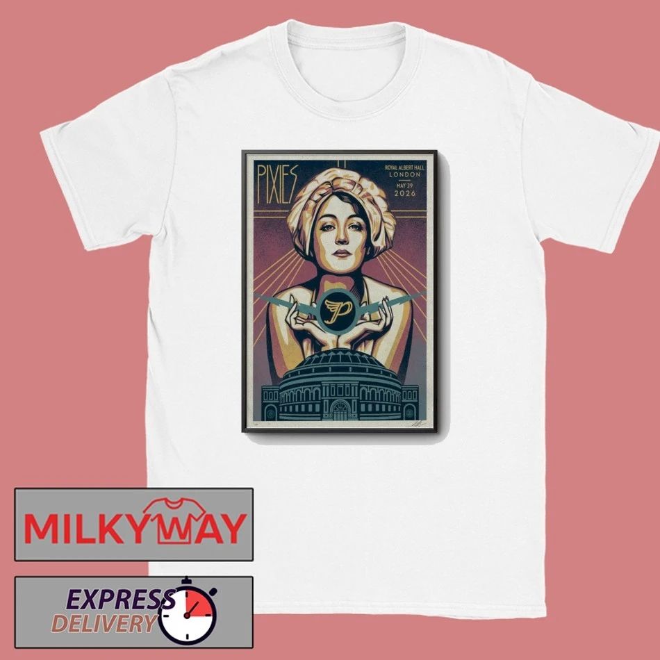 LIMITED Pixies Poster Tour Royal Albert Hall London UK May 29 2026 shirt